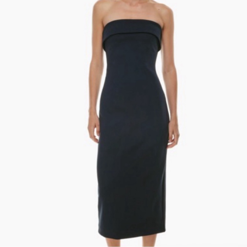 Aritzia Babaton Eyecatcher Navy Dress